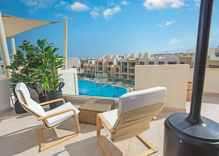 A Stunning Seaview Penthouse; 3bedrooms + Nanny Appartement Hurghada